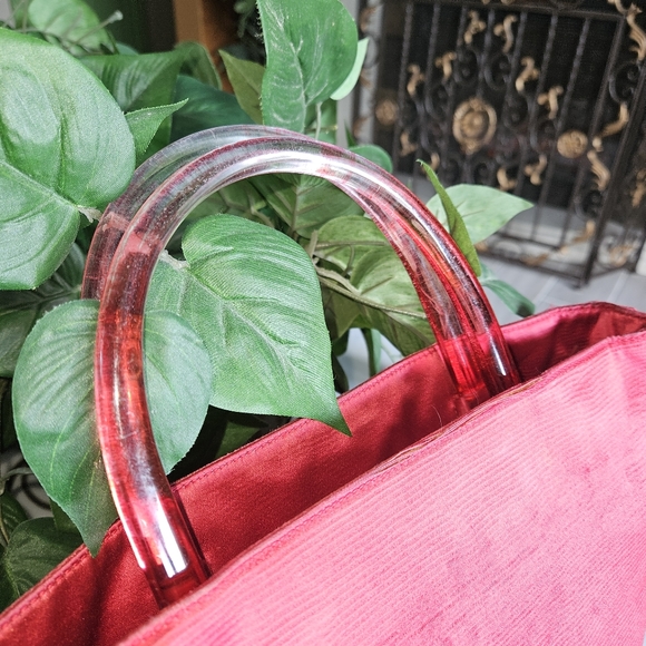 Prada Red Small Tote handbag - Picture 6 of 12